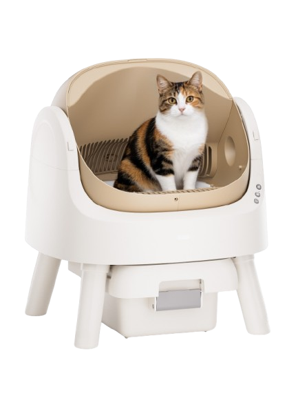 AutoScooper 11 Cat Litter Box-White