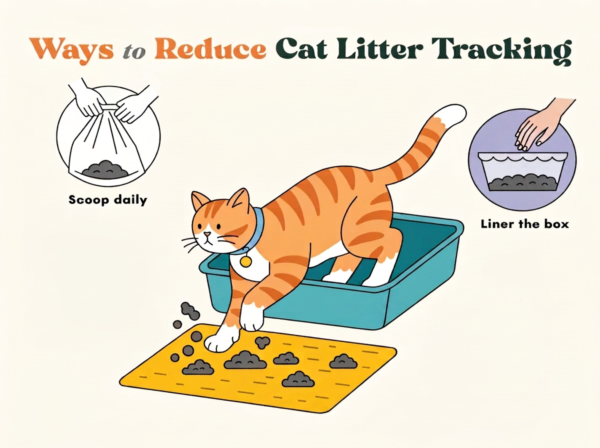 9 Practical Ways on How to Reduce Cat Litter Tracking