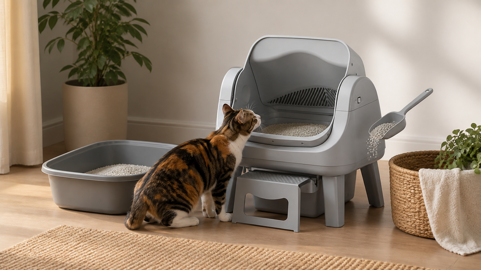How to Transition Your Cat to an Automatic Litter Box Without Stress