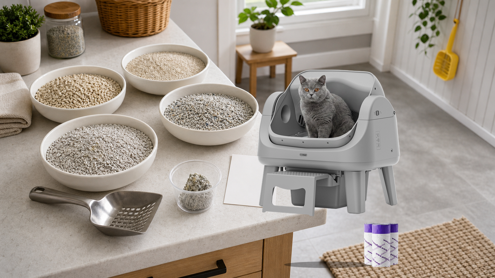 Best Litter for Automatic Litter Boxes: Clumping, Dust, Tracking and Odor