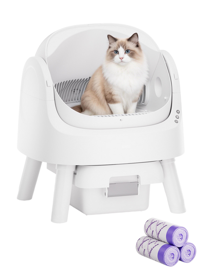 AutoScooper 11 Cat Litter Box-Pink