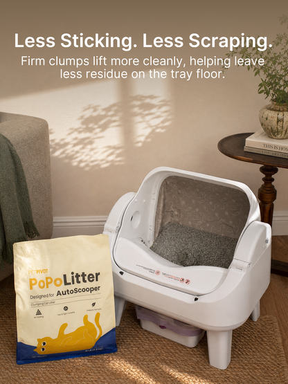 AutoScooper PoPoLitter Cat litter