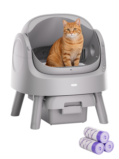 AutoScooper 11 Cat Litter Box-Pink