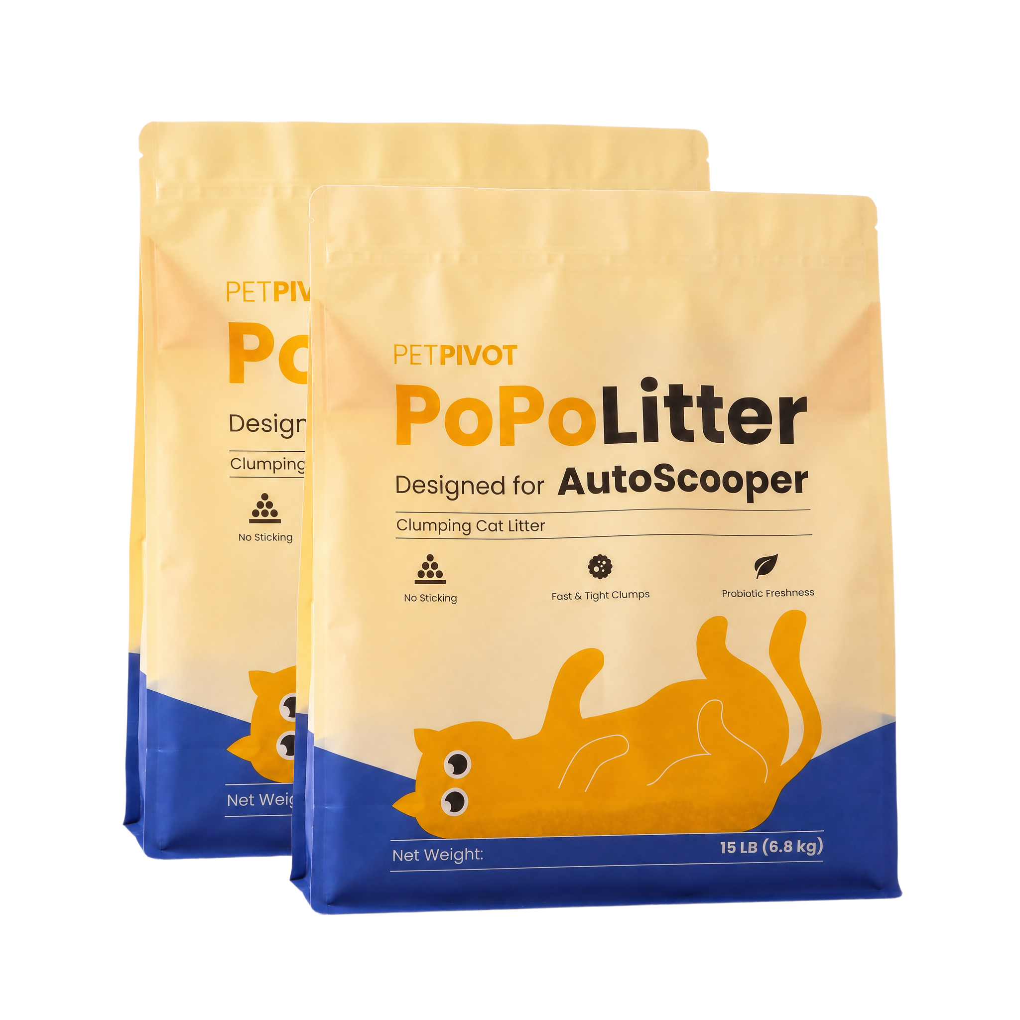 AutoScooper PoPoLitter Cat litter