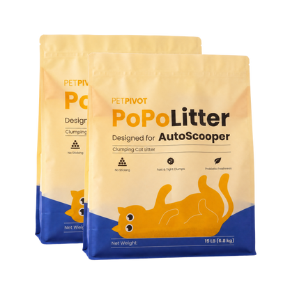 AutoScooper PoPoLitter Cat litter