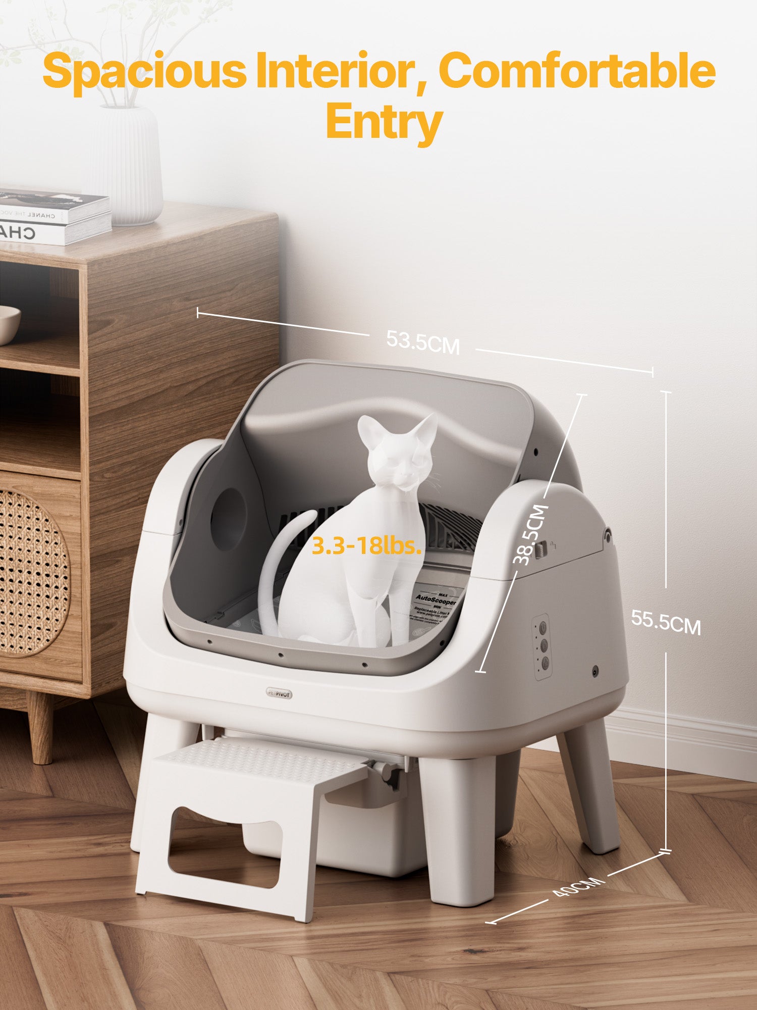 AutoScooper 12 Lite Cat Litter Box