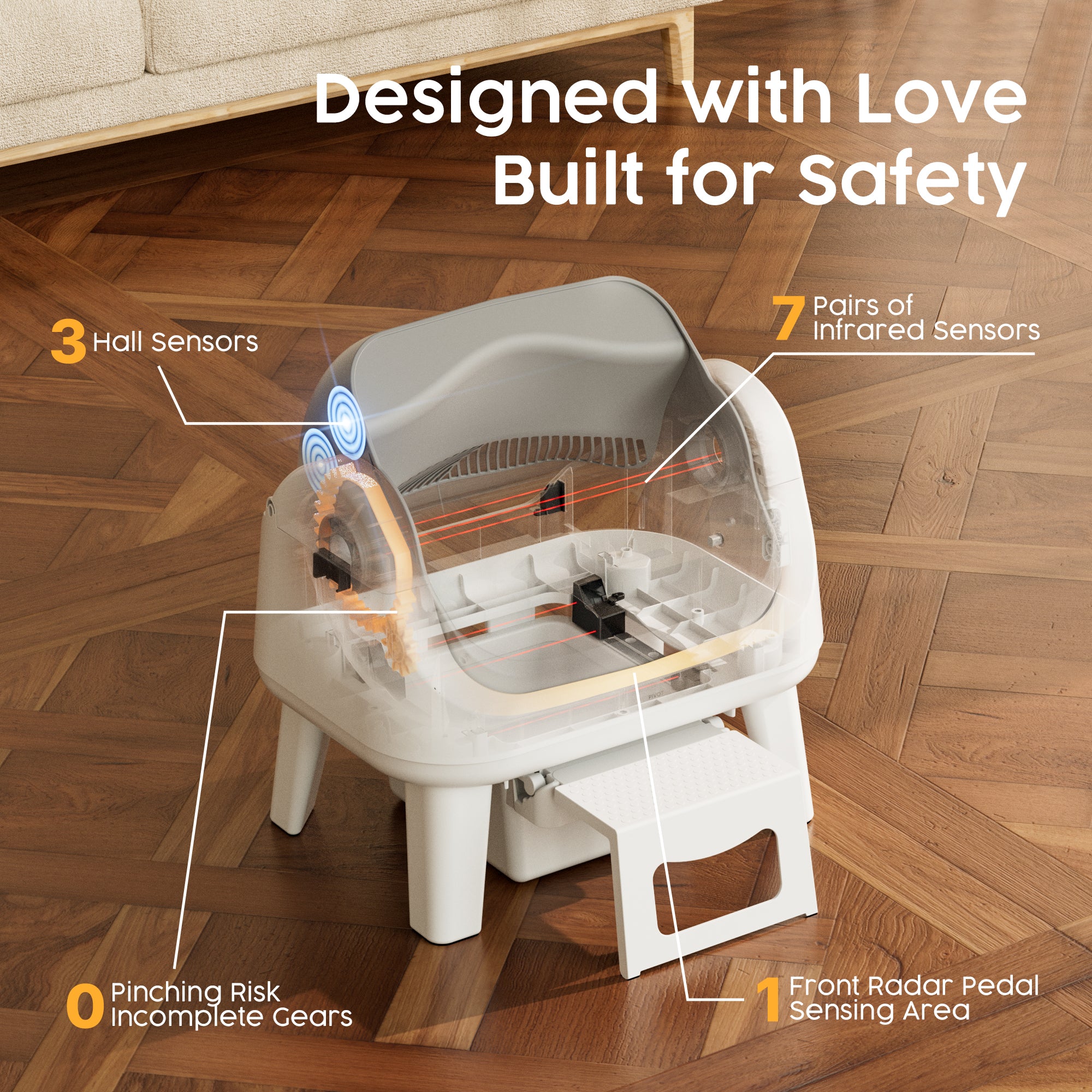 AutoScooper 12 Lite Smart Litter Box