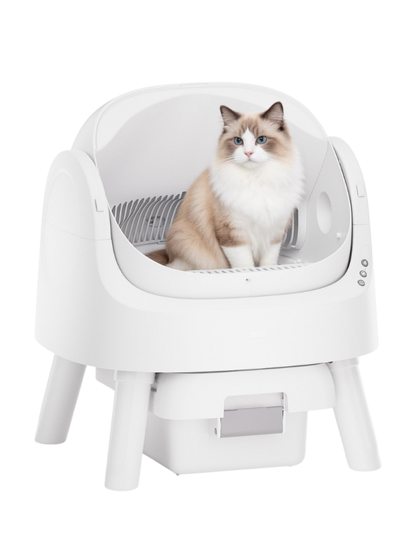 AutoScooper 11 Cat Litter Box-White